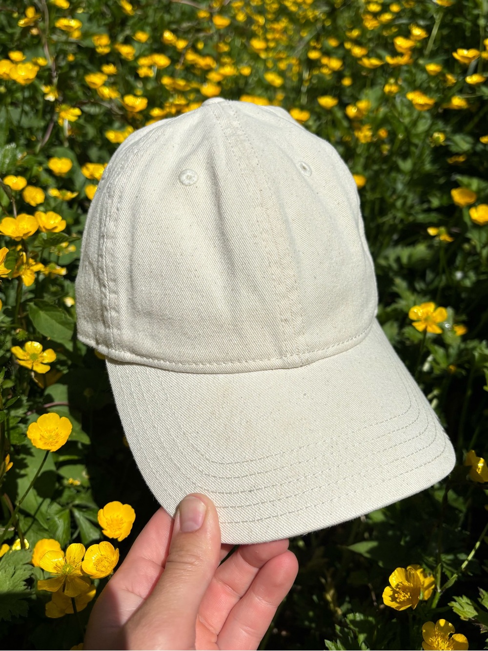 Madewell Cream Canvas Hat